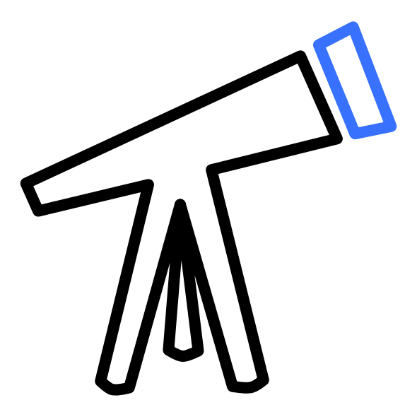 Fernglas Piktogramm