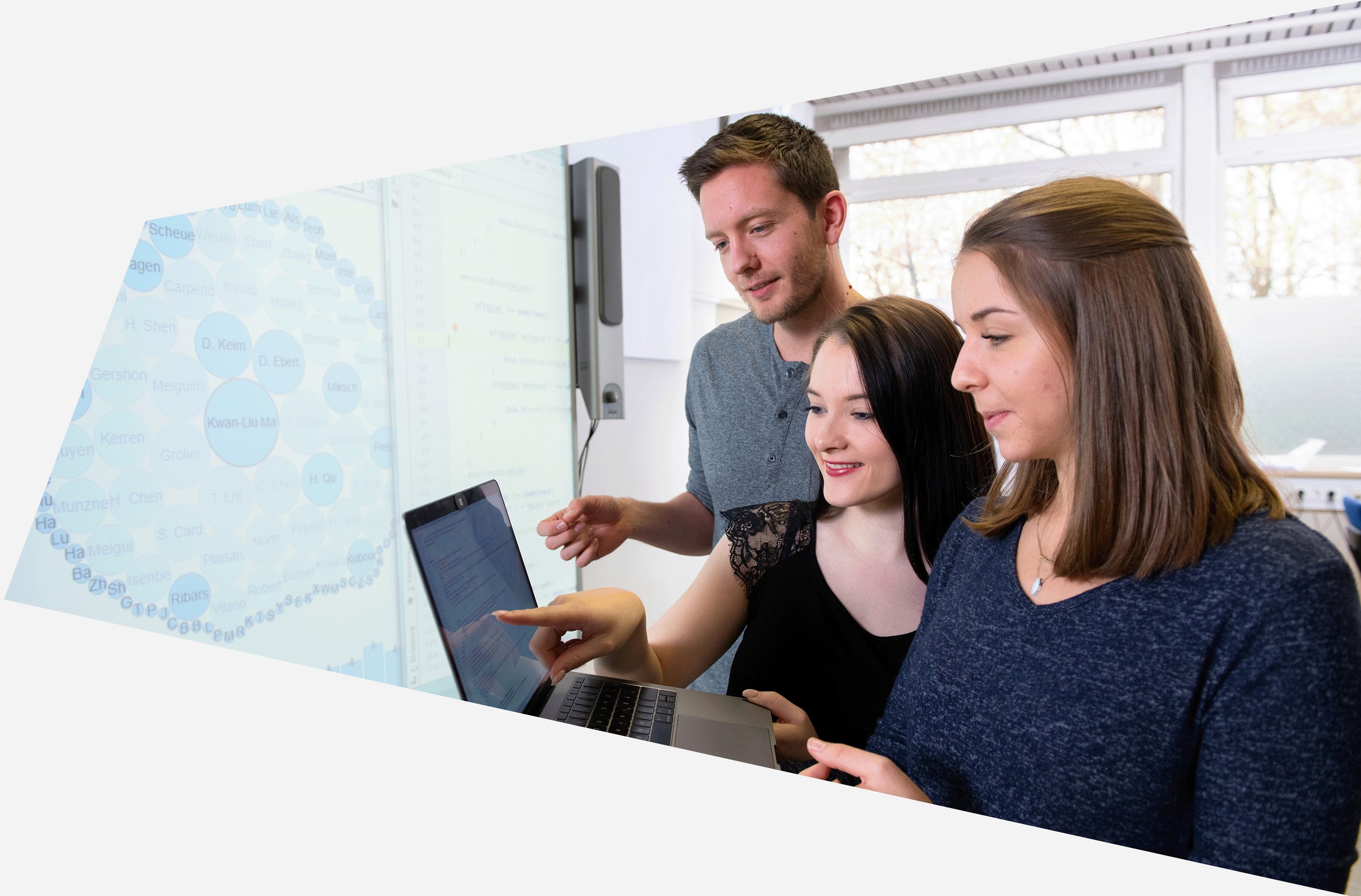 Studierende des Studiengangs Information Science